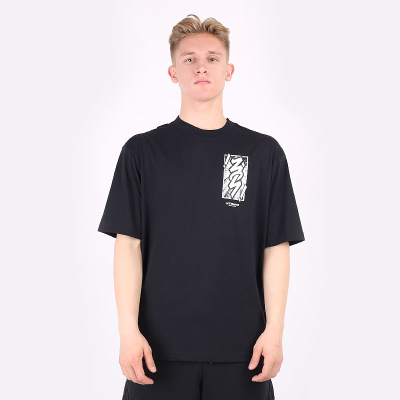 мужская черная футболка Jordan Dri-FIT Zion Short-Sleeve T-Shirt DH0592-010 - цена, описание, фото 3